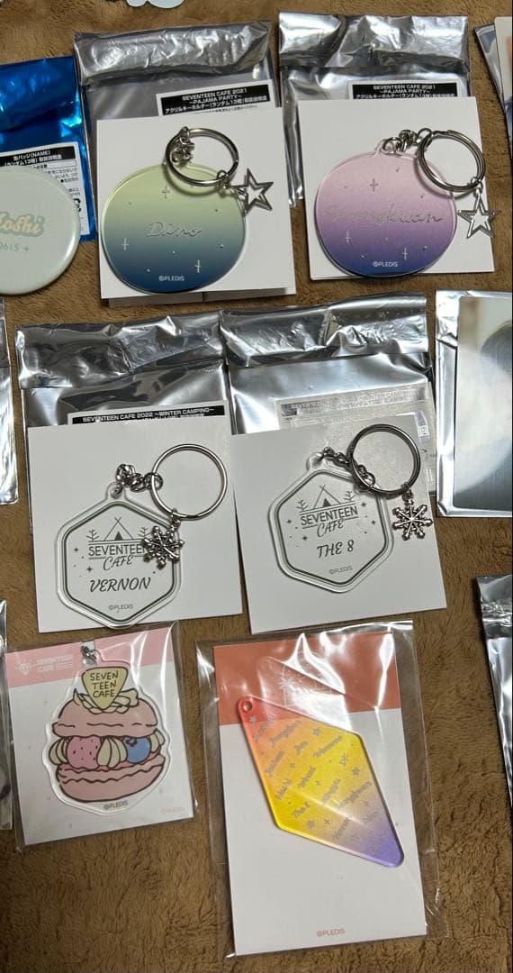 【まとめ売り/バラ売り可】SEVENTEEN CAFE セブチカフェ グッズ
