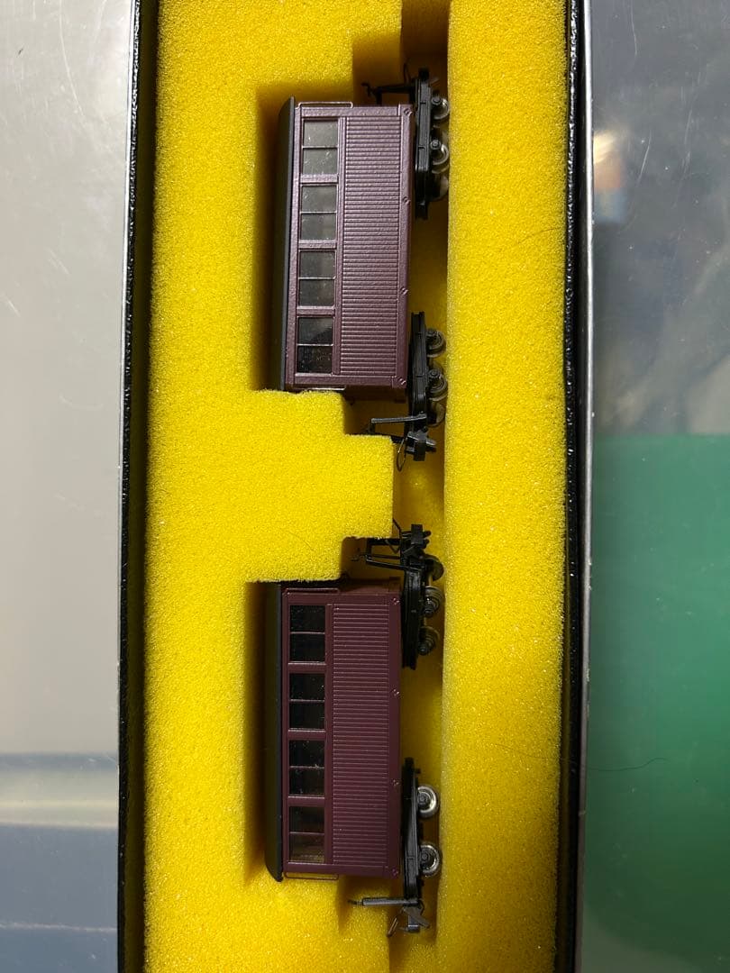 エンドウ　HOナロー 木曽森林B型客車 2両　難あり