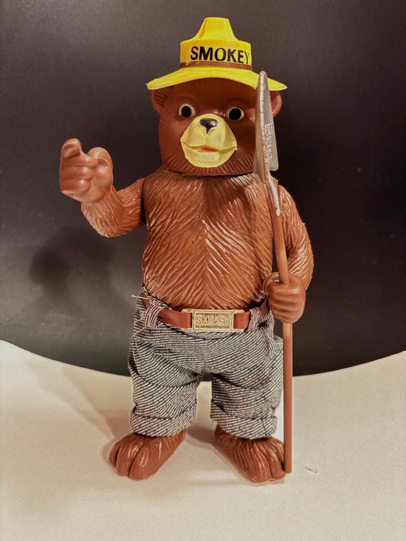 DAKIN製 70’s SMOKEY BEAR スモーキーベア ソフビ