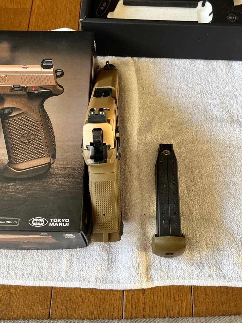 東京マルイのFNX-45タクティカル ガスブローバックガン
