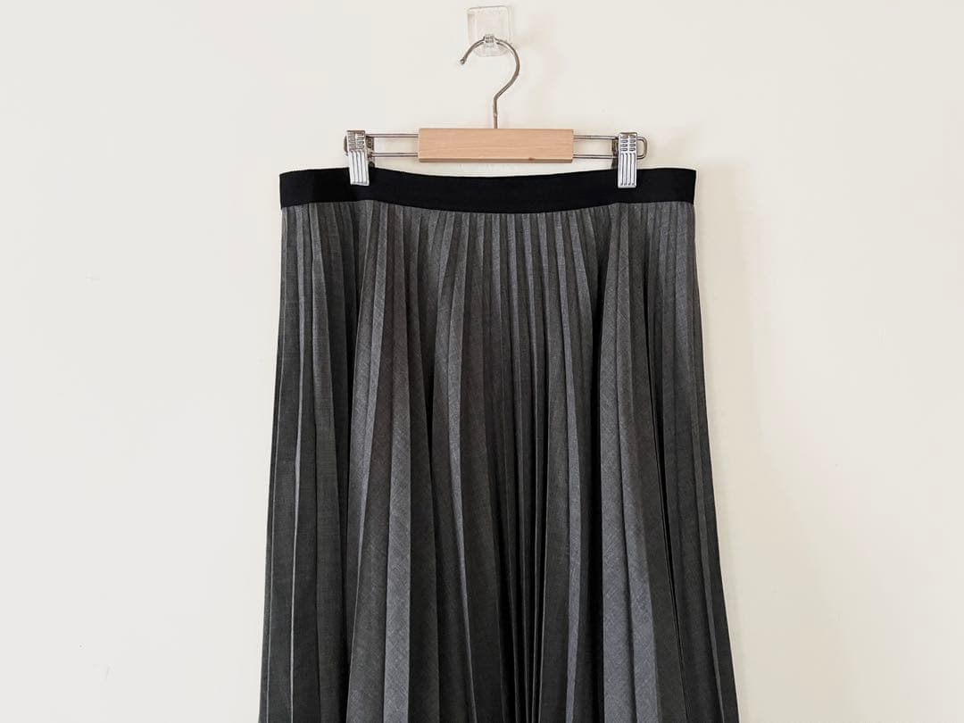極美 マーガレットハウエル×フォックスブラザーズ アコーディオンプリーツスカート
