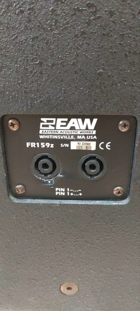 【早いもの勝ち！】EAW FR159z スピーカー