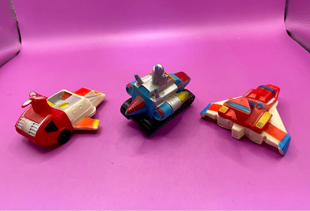 ポピー大鉄人17 シグコンジェット シグコンタンクサブマシン3点セットソフビ人形