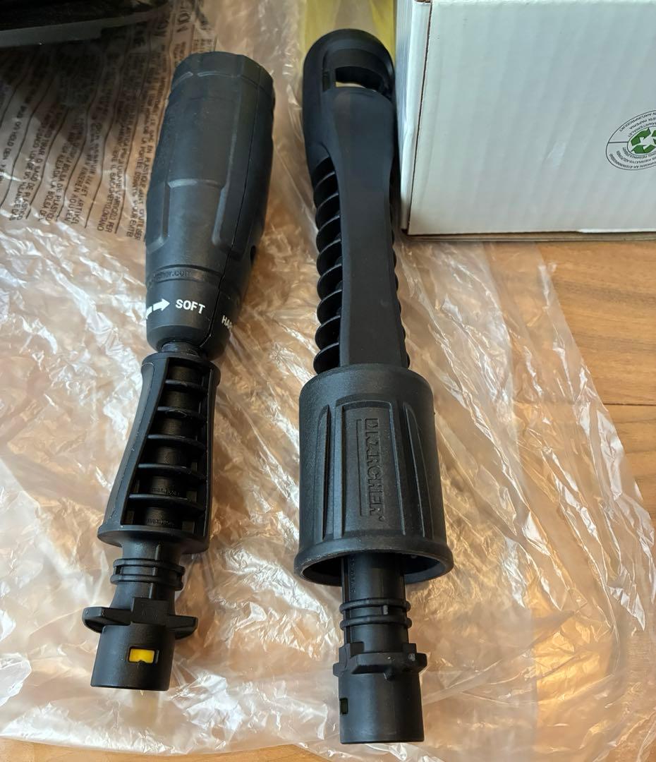 【かなり美品でお得】デッキクリーナー付き KARCHER 高圧洗浄機 Ｋmini