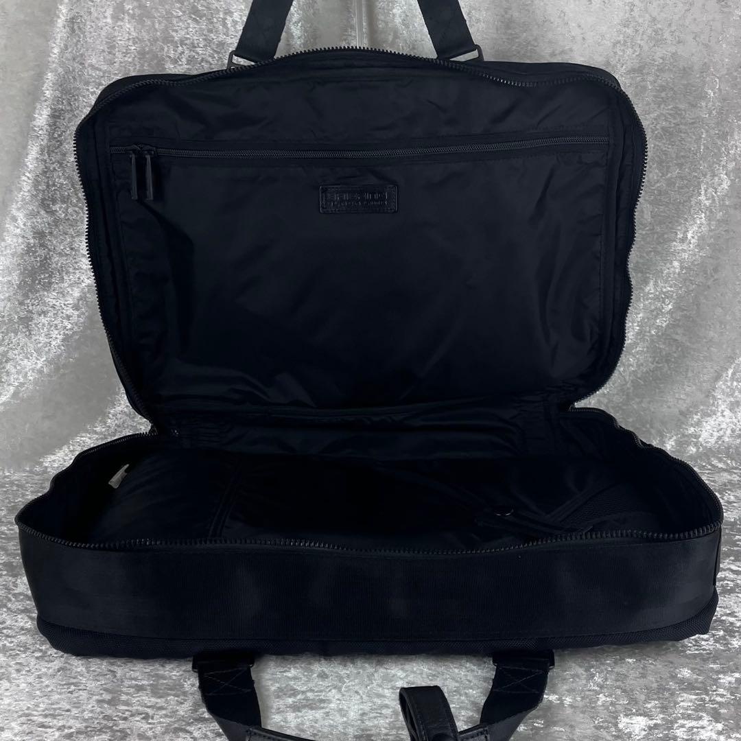 現行 美品 ブリーフィングトリニティコンプ ブラック 2WAY 出張 通勤