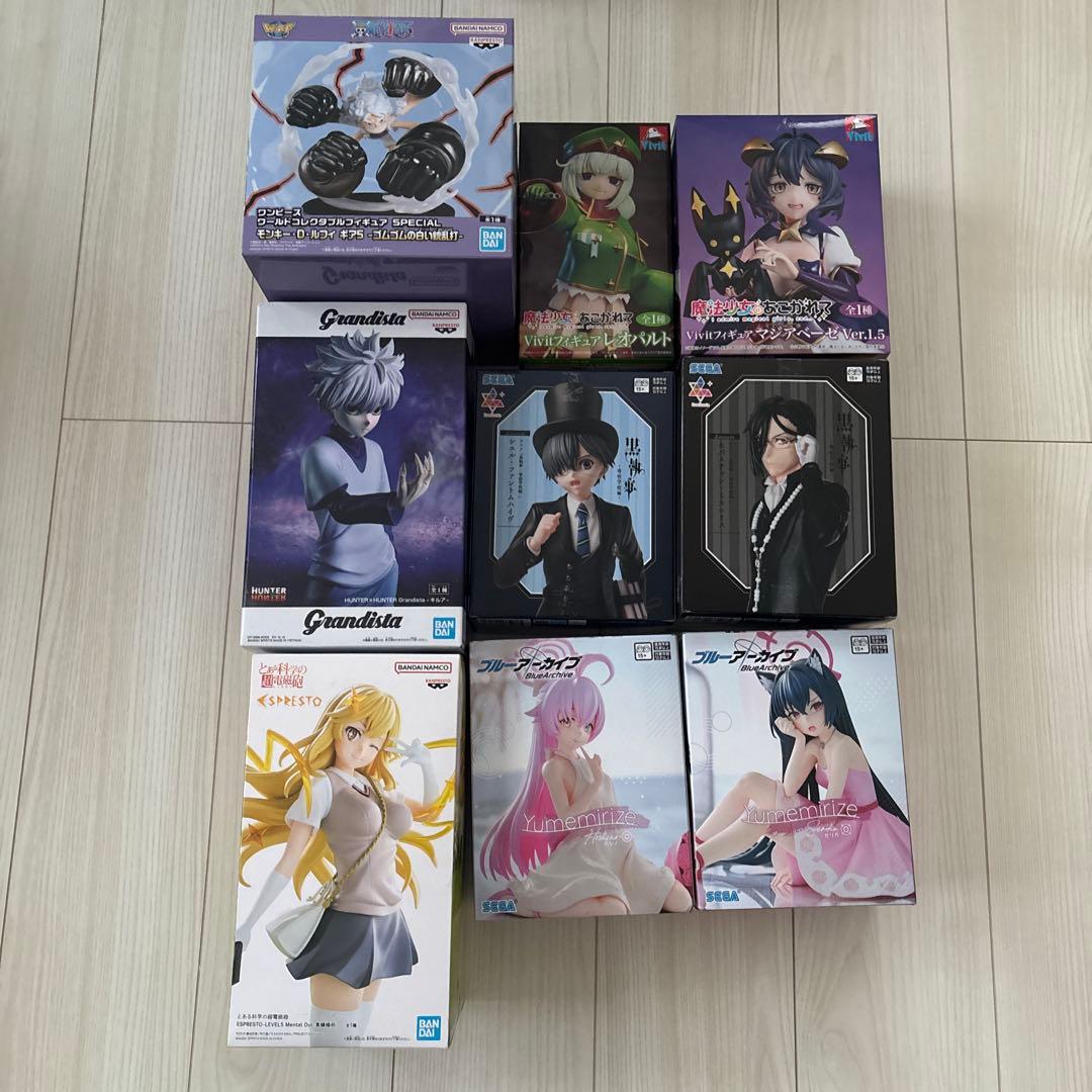 最新プライズフィギュアセット