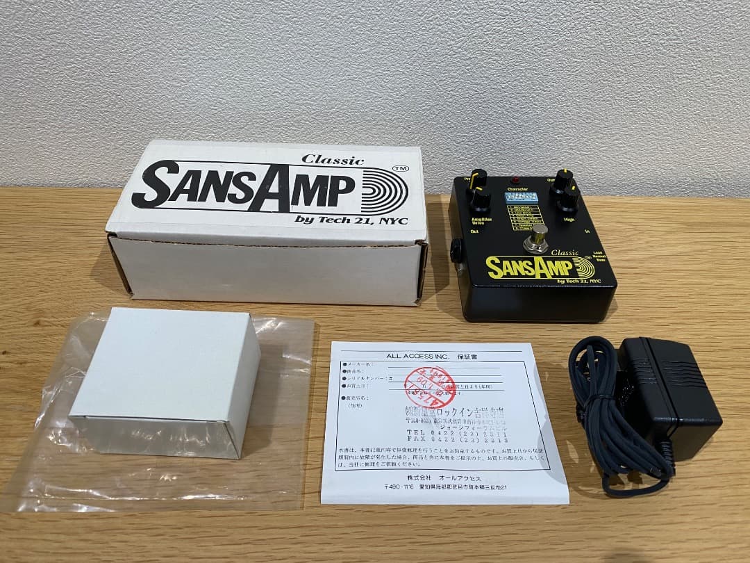 【美品】SansAmp Classic by Tech 21 サンズアンプ