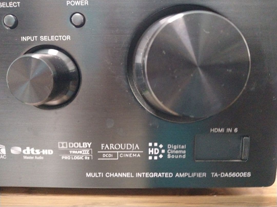 【良質】SONY TA-DA5600ES アンプ　AVアンプ　高級アンプ