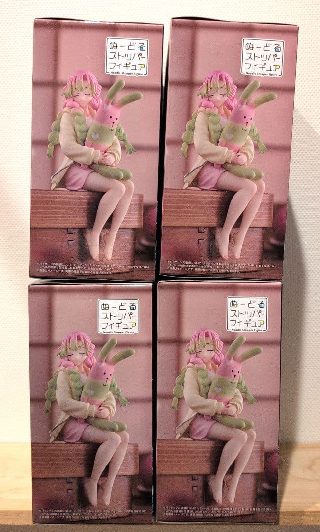 ぬーどるストッパーフィギュア 甘露寺蜜璃 4個セット