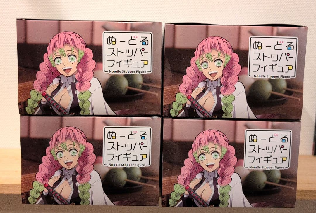 ぬーどるストッパーフィギュア 甘露寺蜜璃 4個セット