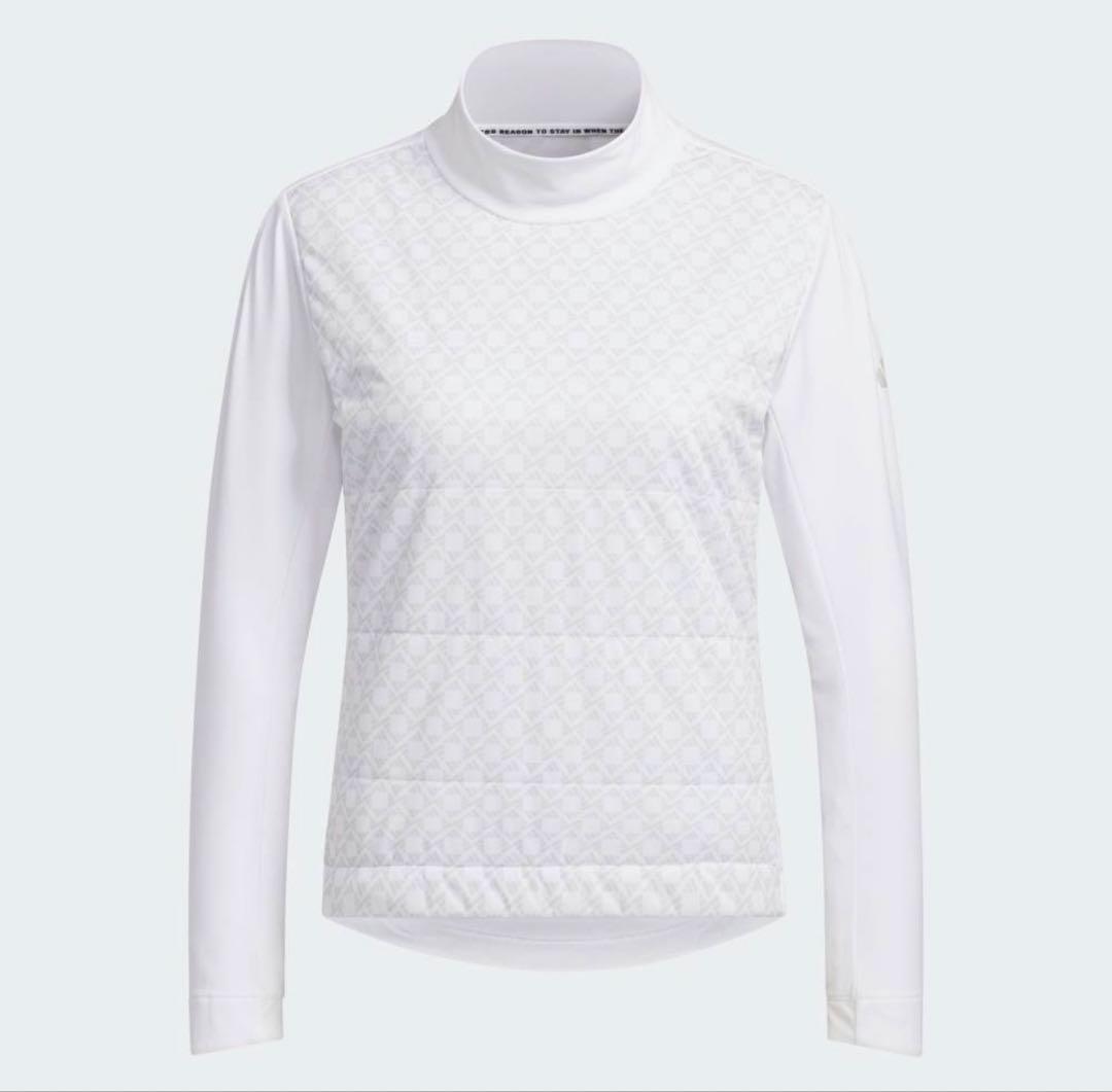 キルト生地　長袖モックネック　極暖　秋冬　真冬　防風　裏起毛　税込19,800