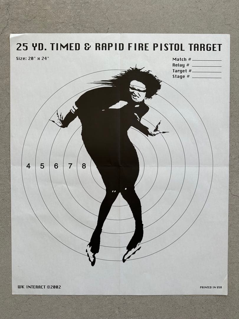 版画 WK INTERACT 2002 PISTOL TARGET