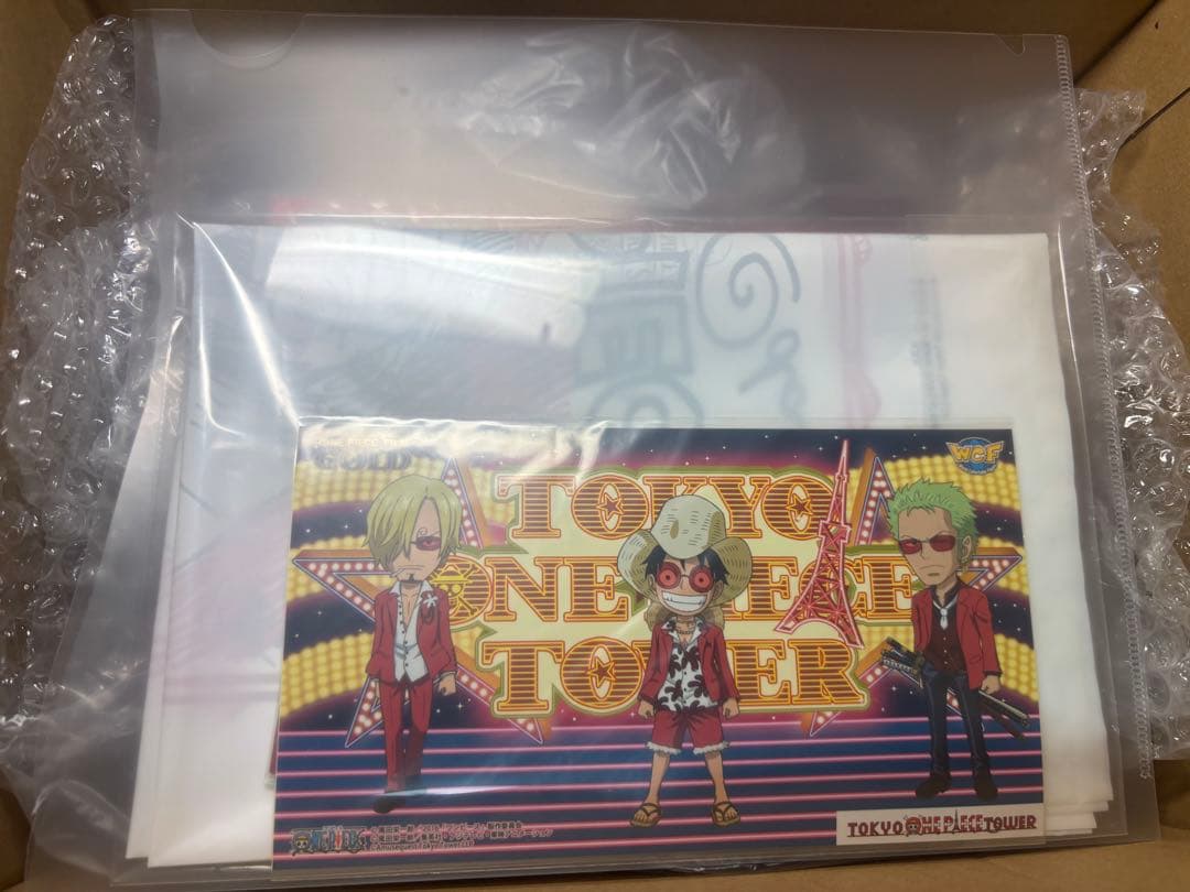 ONE PIECE FILM GOLD 東京ワンピースタワー ルフィゾロサンジ