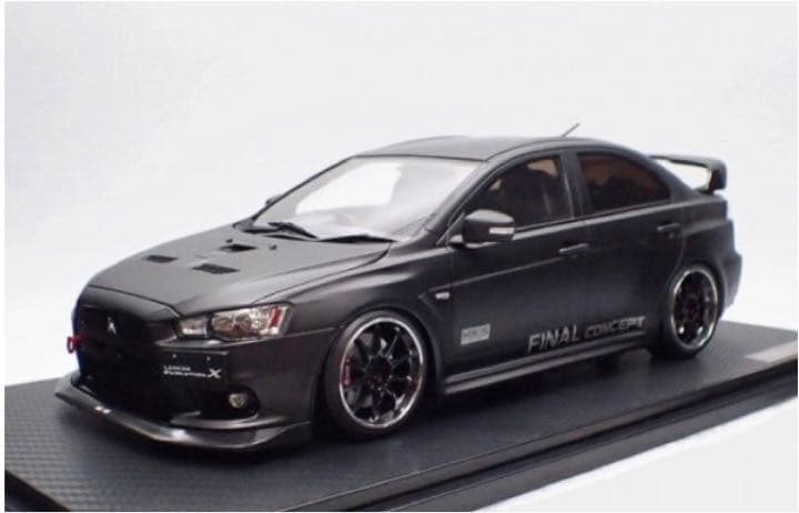 ミニカー 1/18 Mitsubishi Lancer Evolution X