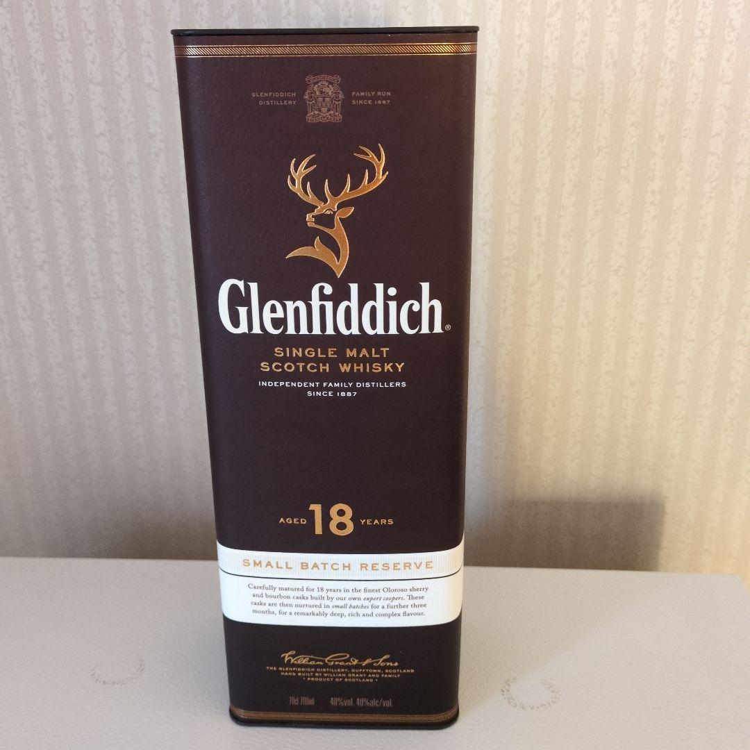 Glenfiddich 18年 シングルモルトウイスキー 700ml
