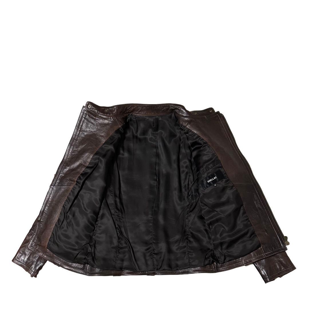 伊藤 SHELLAC シェラック カウレザー シングルライダース