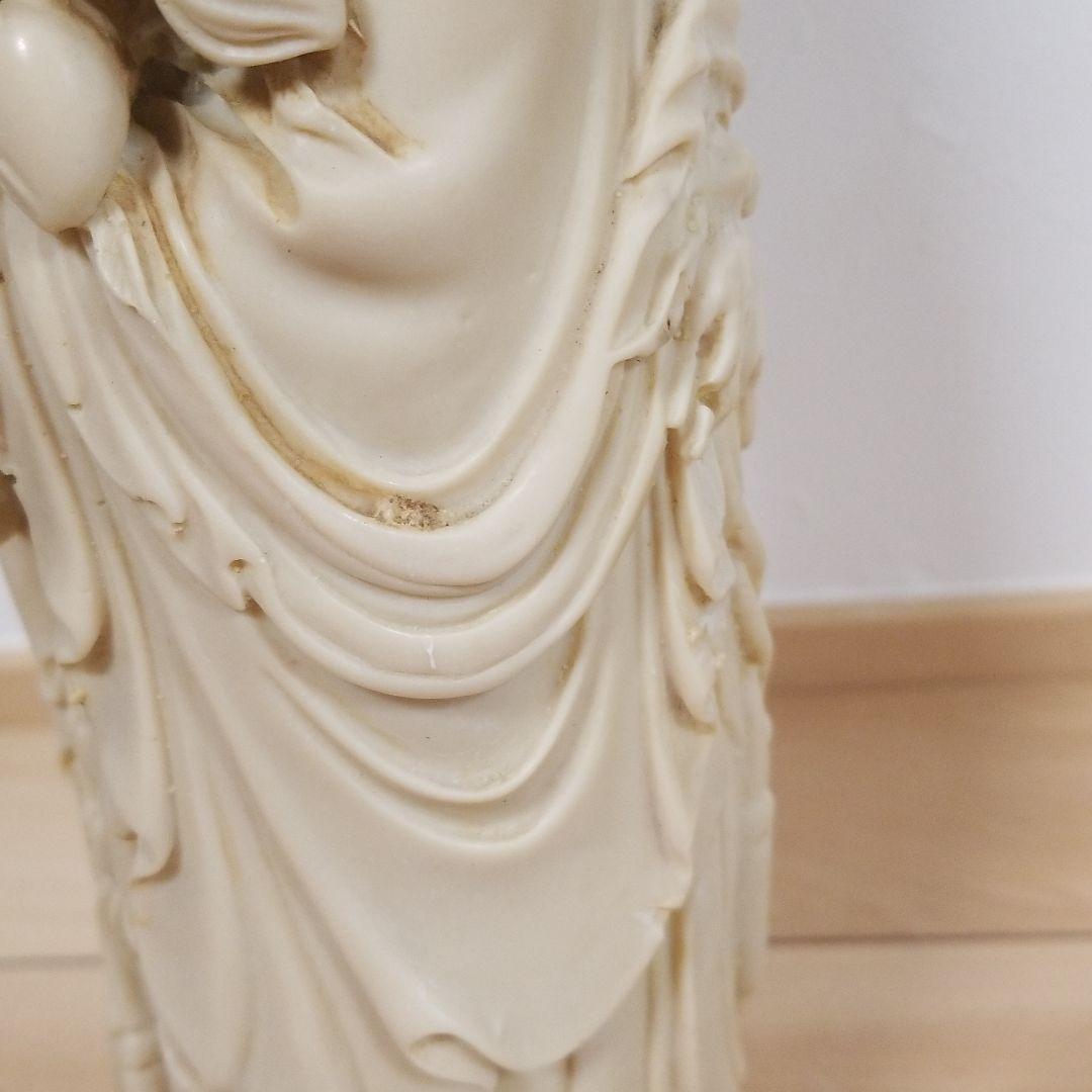 象牙風 置物 練り物 福禄寿