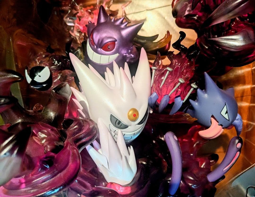 ポケモン ゲンガー 色違い メガゲンガー フィギュア 海外製品 29cm