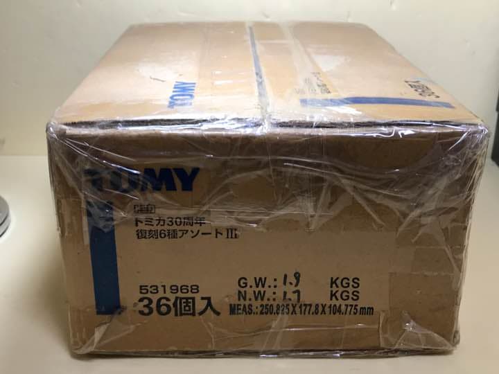 ★ トミカ 30周年  復刻６種 アソート Ⅲ  未開封