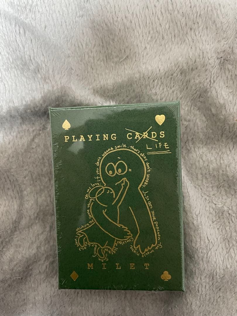 milet トランプ 新品未開封