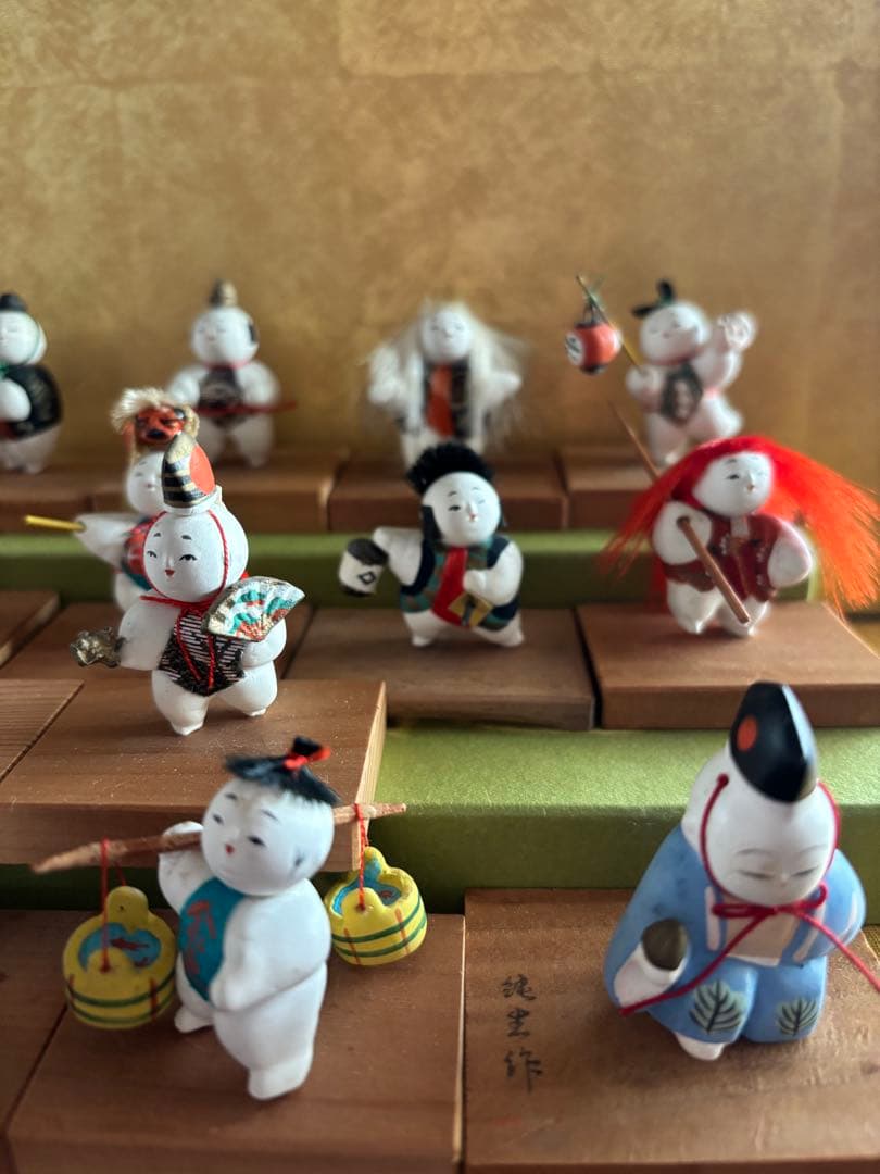 御所人形　伝統工芸品コレクション　16体