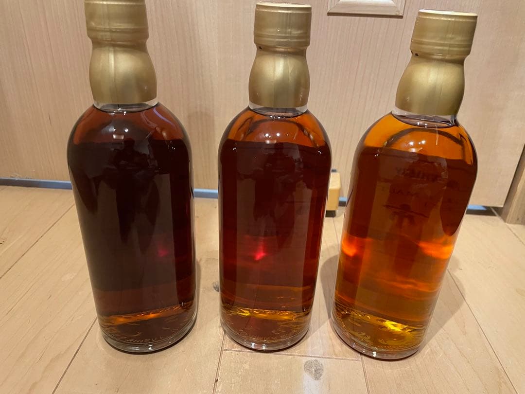 余市蒸溜所限定 シングルモルトウイスキー 500ml 3本セット 新品