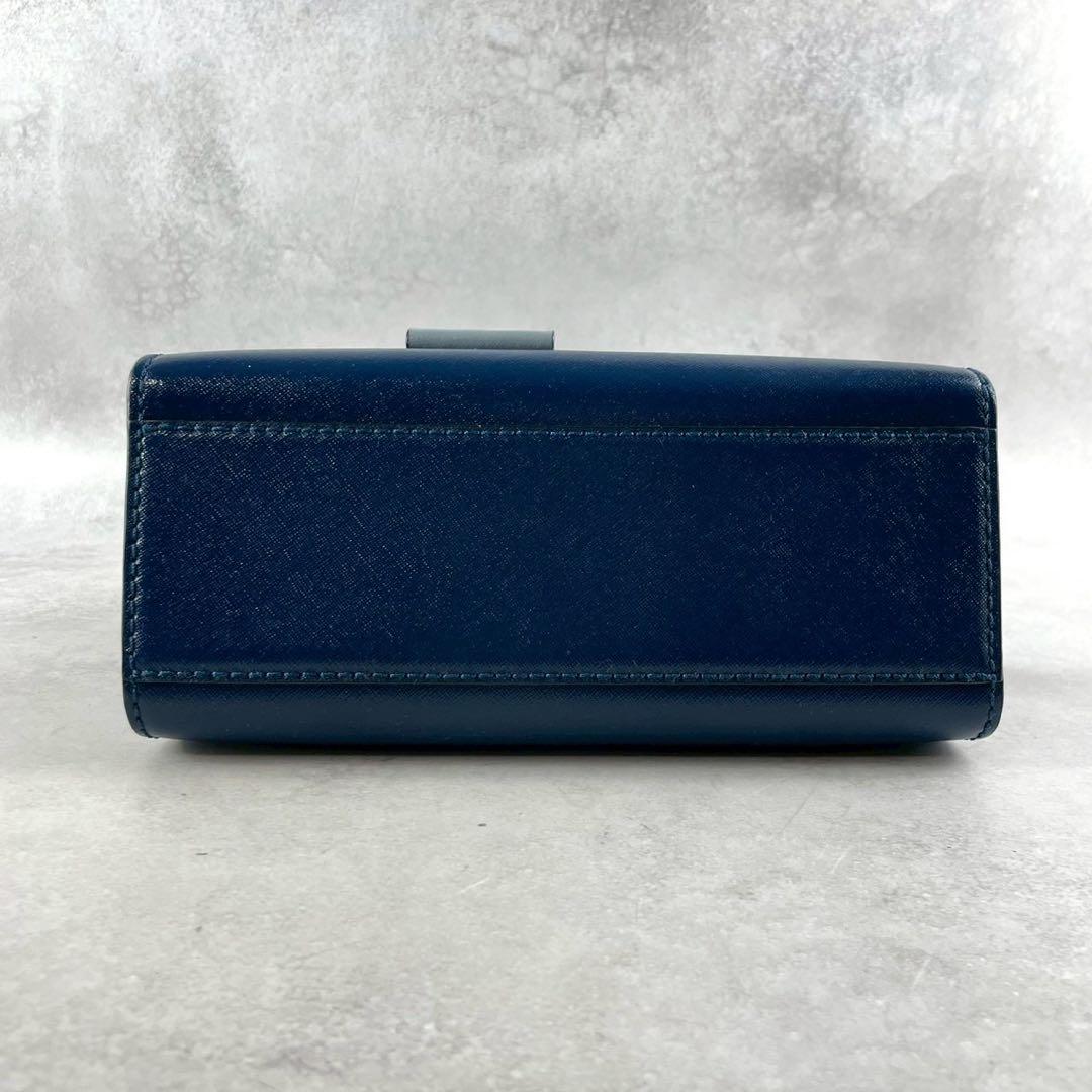 ✨極美品✨マークジェイコブス　リトル ビッグ ショット　2way レザー　ブルー