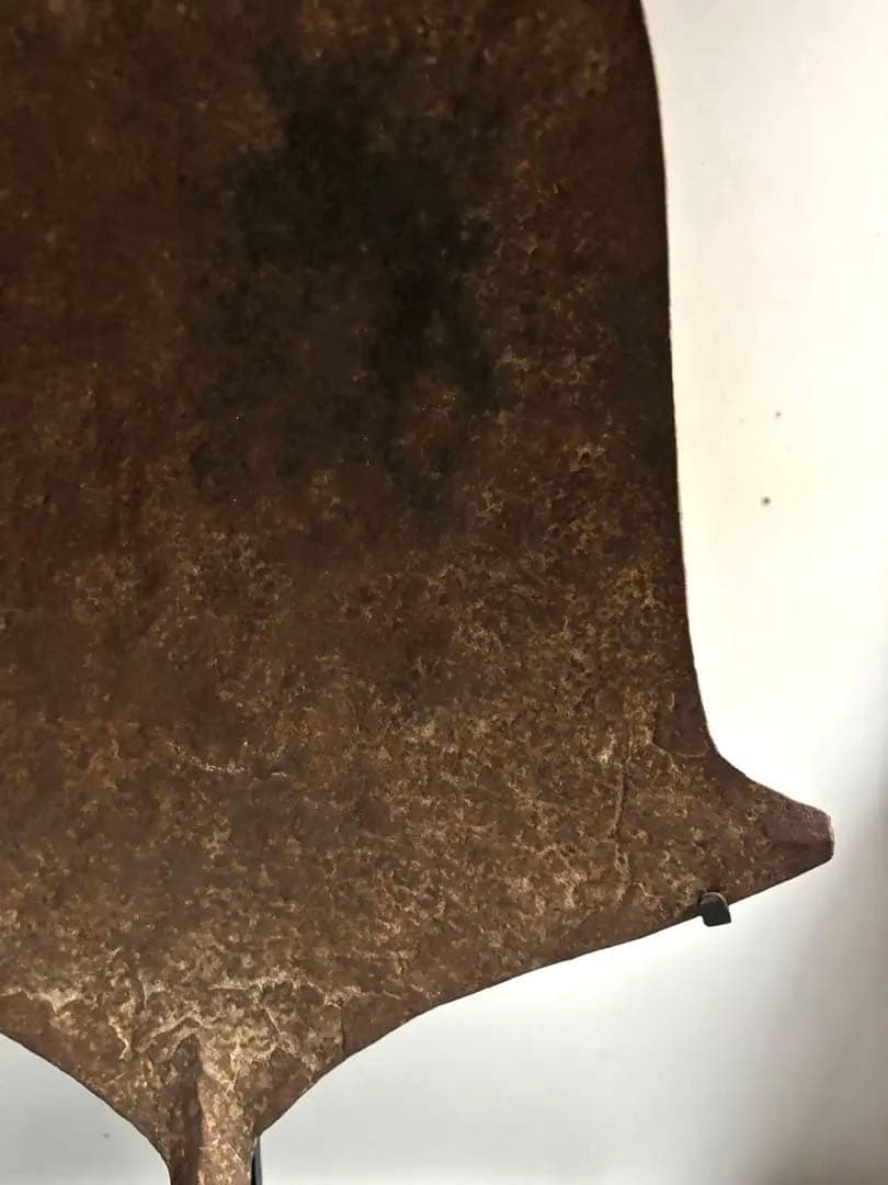 566 骨董 アンティーク アフリカ ナイジェリア アンガス族 貨幣 鉄製 希少