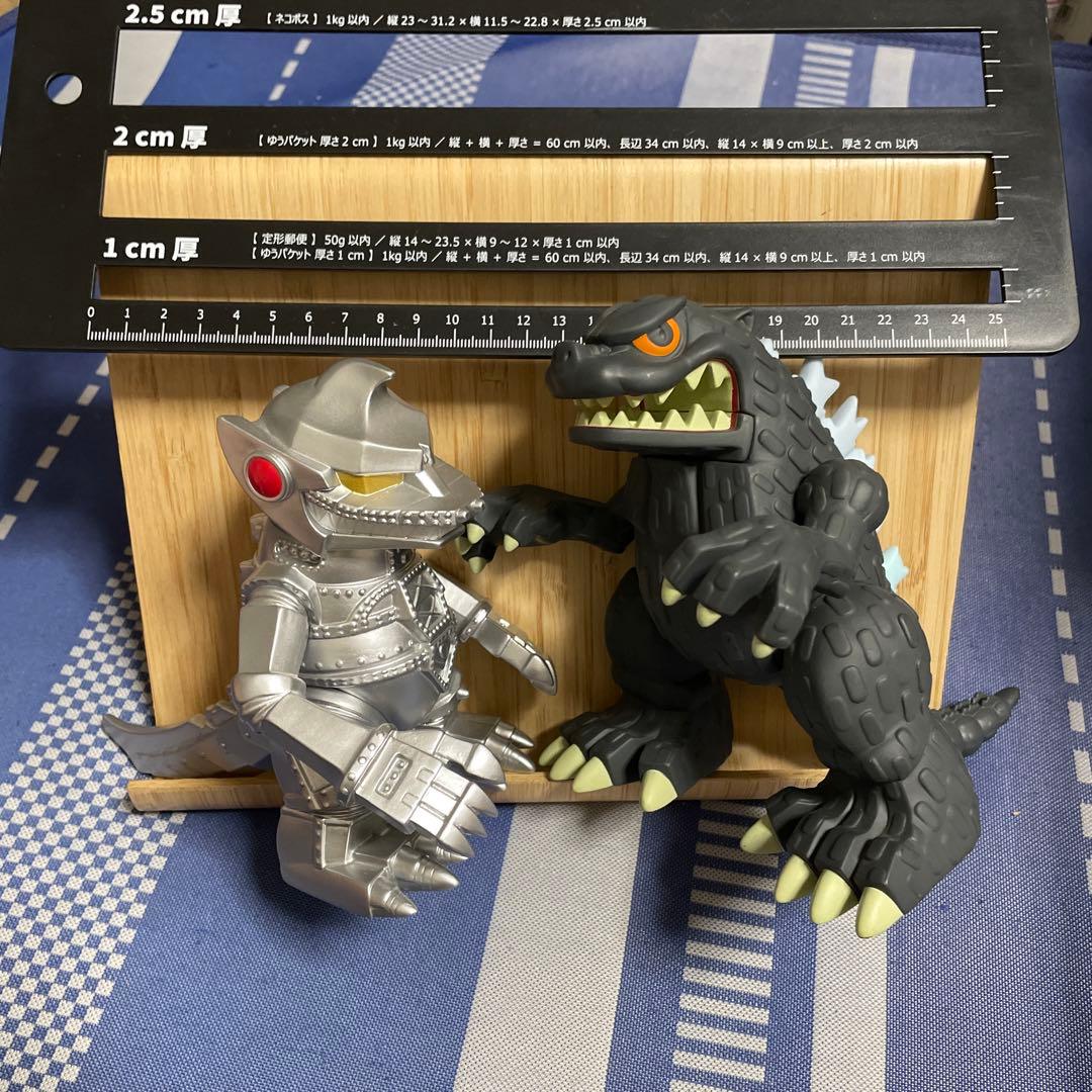 ソフビ　「GODZILLA」TOKYOVINYL ゴジラ&メカゴジラ