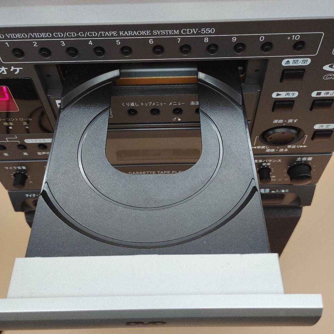 美品　カラオケ　COLUMBIA CDV-550 DVDプレーヤー