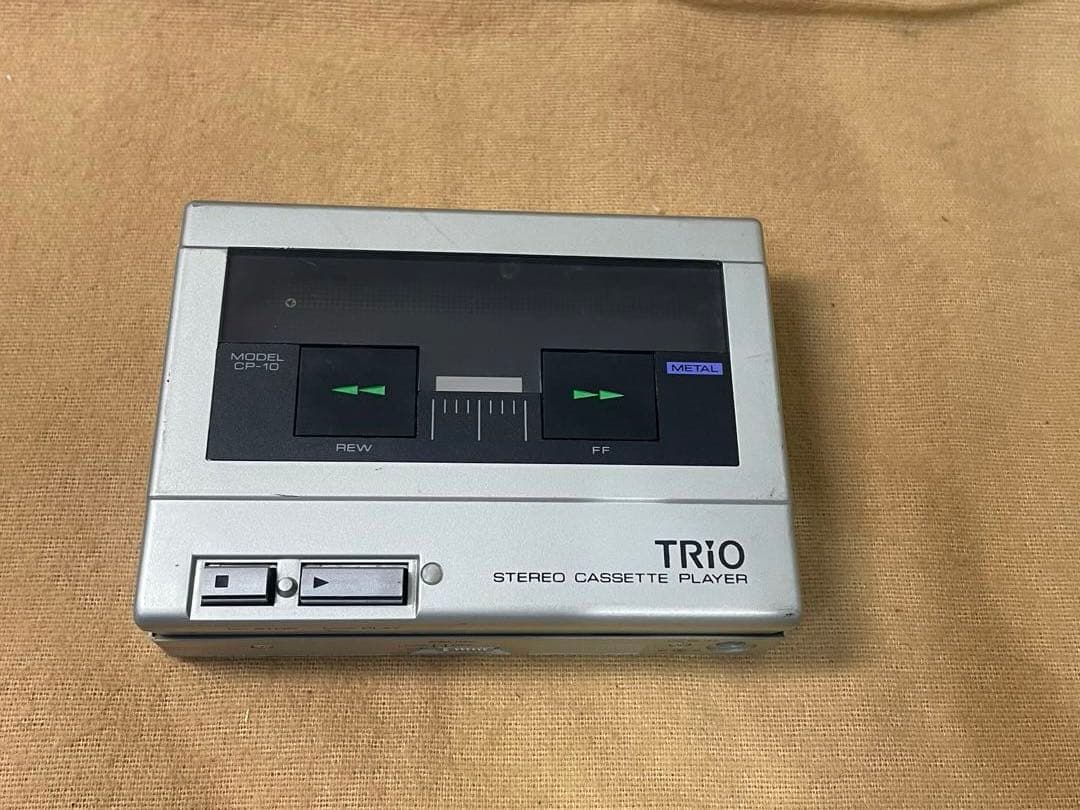 TRIO CP-10 カセットプレーヤー