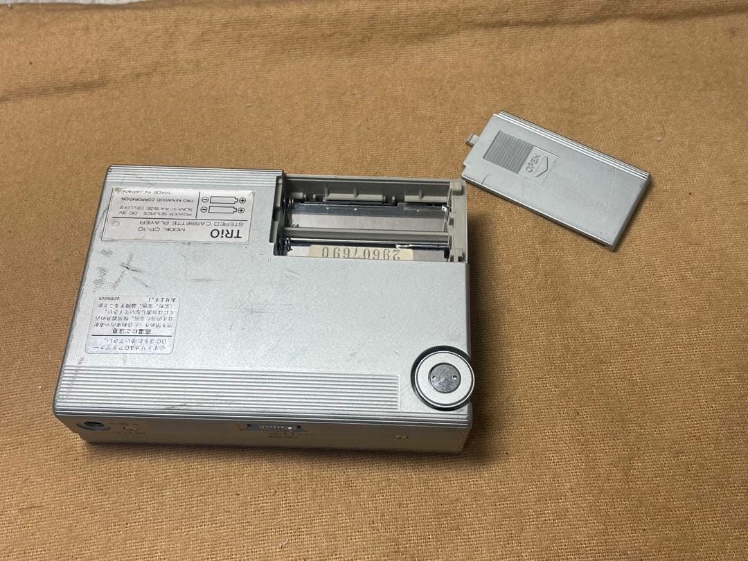 TRIO CP-10 カセットプレーヤー