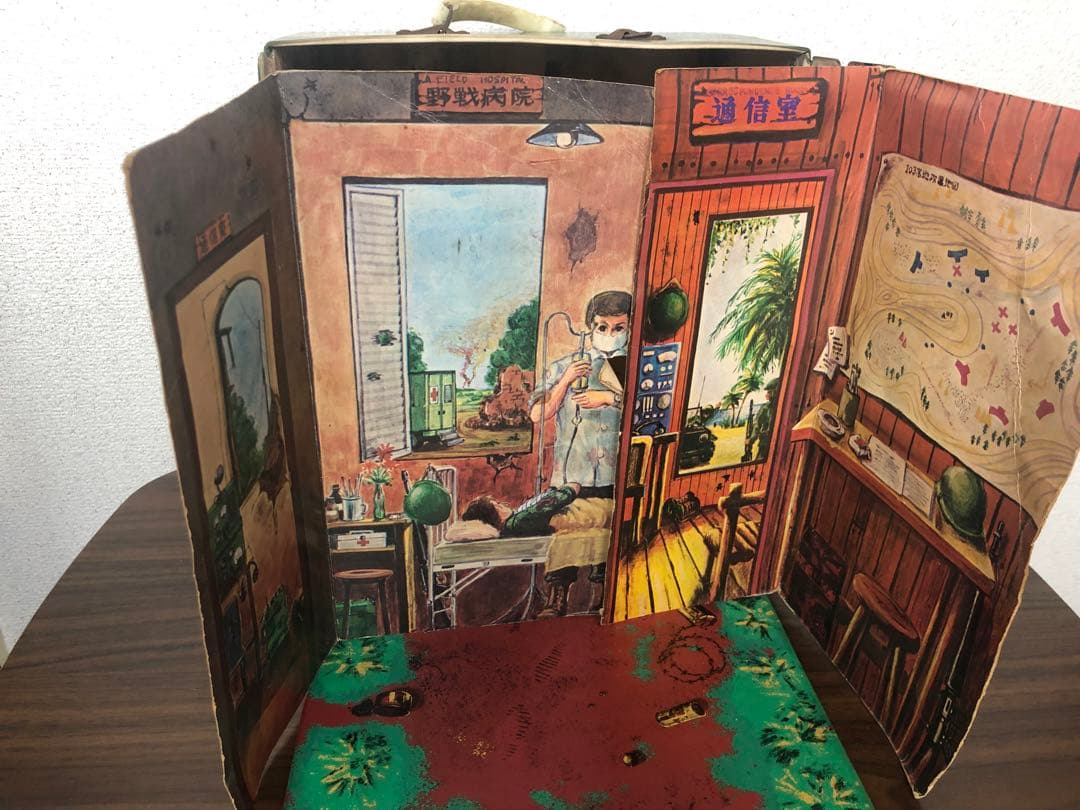 g*n様 当時物/タカラ/ニューGIジョー/前線司令部/ミリタリーフィギュア/G