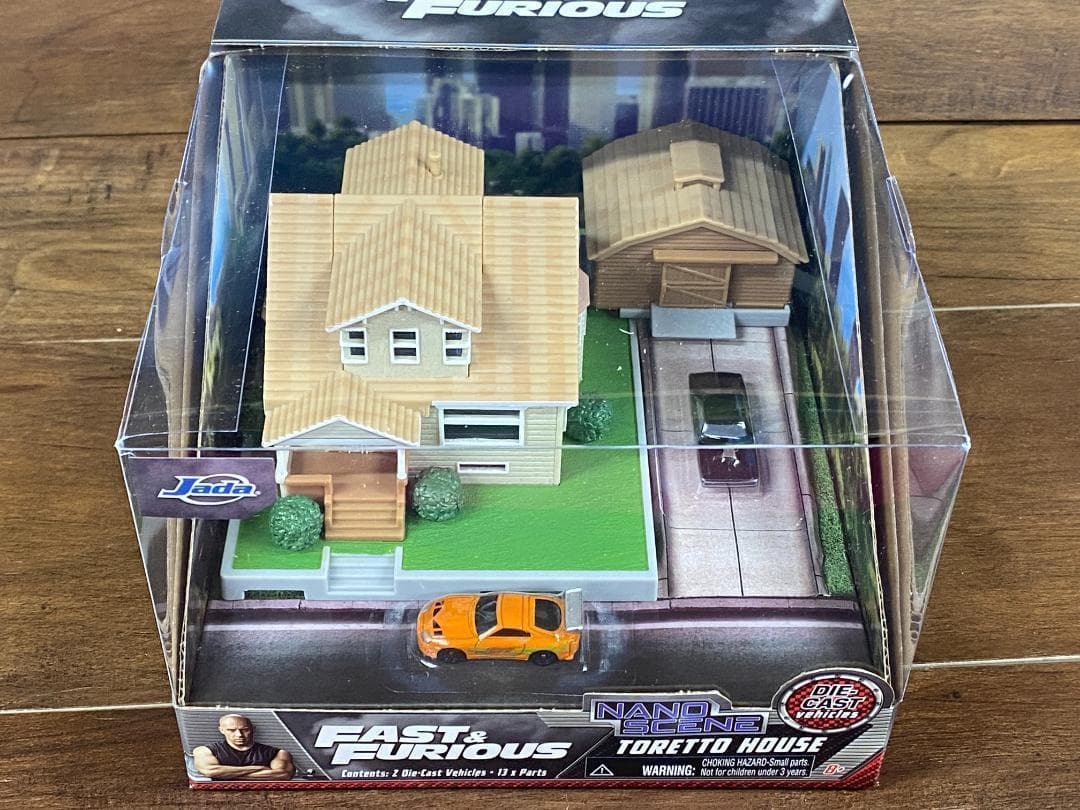 【新品・未使用】ワイルドスピード ドムの家 ジオラマ フィギュア ダイキャスト