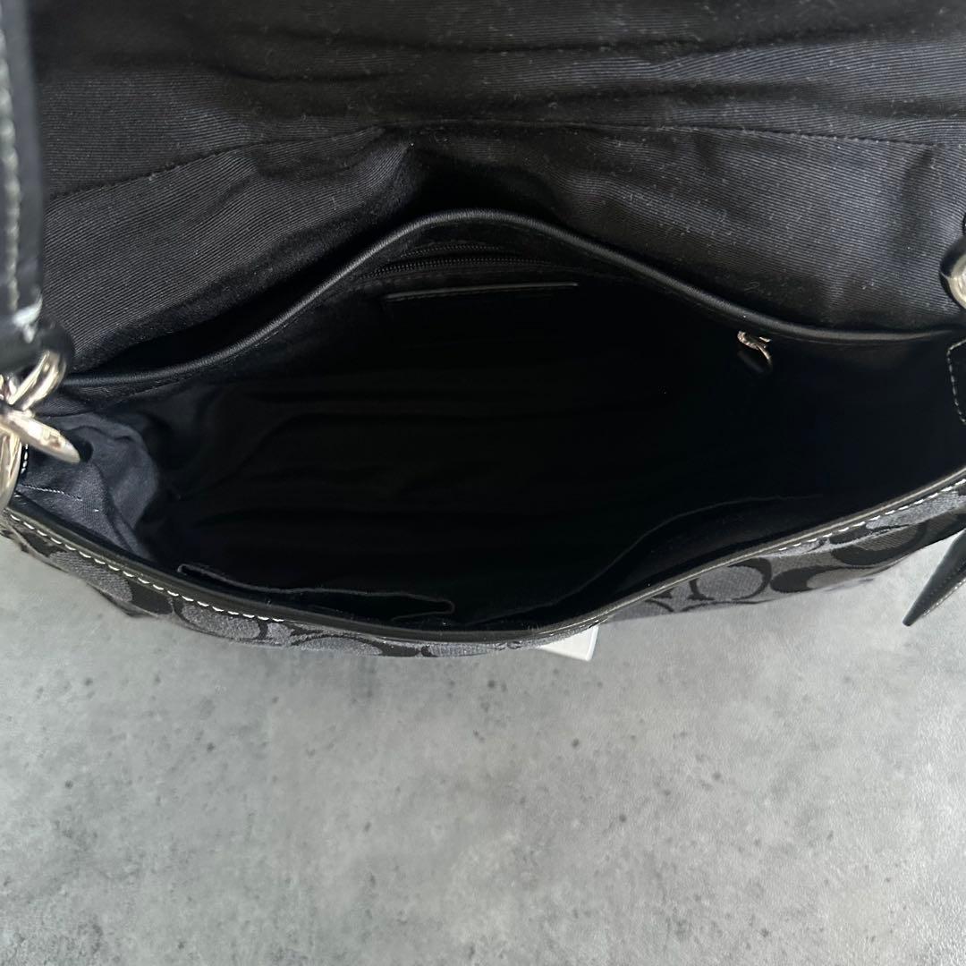 バッグ COACH Soho Signature Flap Shoulder Bag