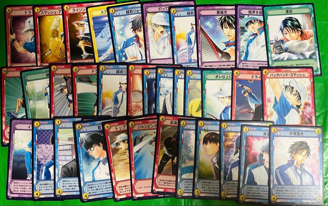 テニスの王子様　TCGカード 大量　160枚↑ ③ ダブリ無し　テニプリ越前不二