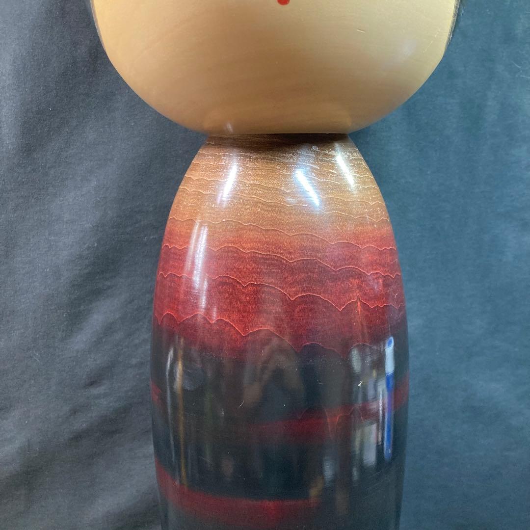 『稚児桜』 渡辺正雄 作 内閣総理大臣賞受賞 大型こけし 高さ約53cm