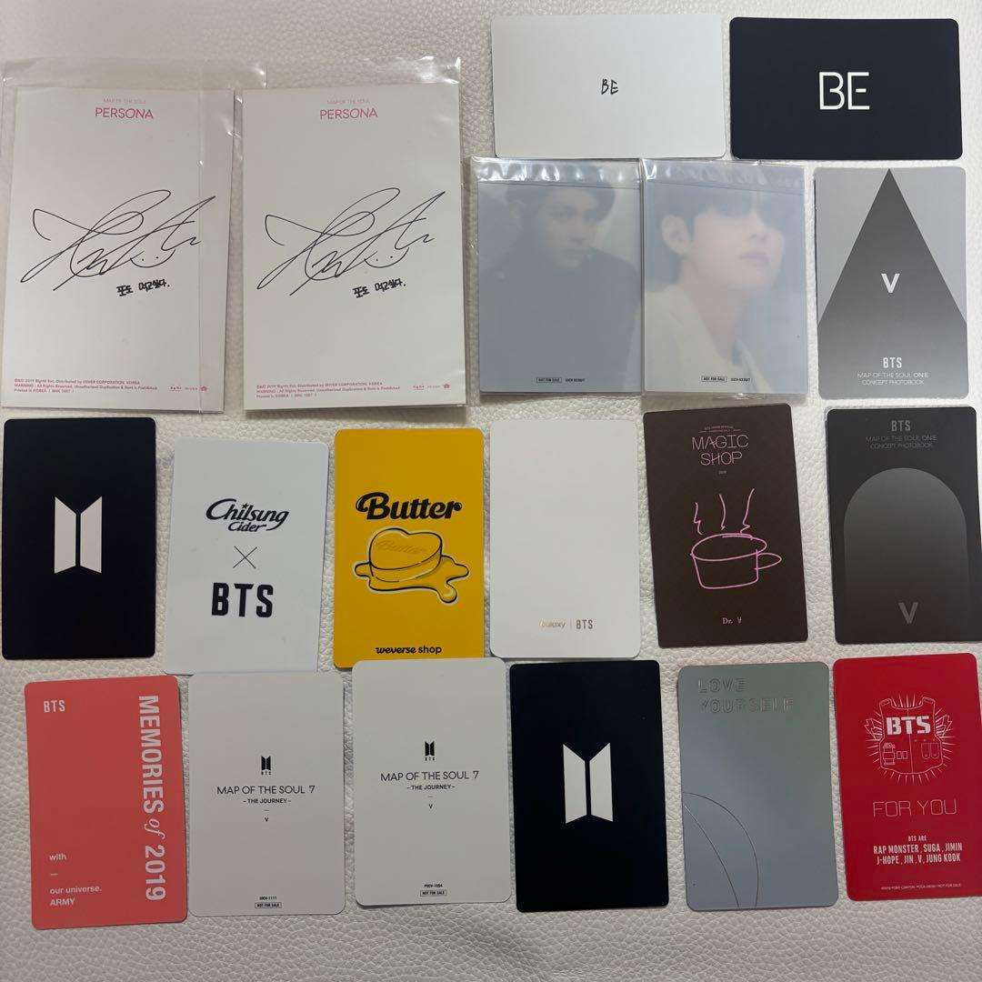 BTS テテ　テヒョン　V トレカ　購入 特典　FC チルソン　MS 2019