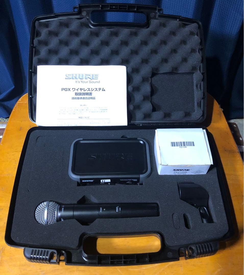 SHURE PGX24ワイヤレスマイクレシーバー