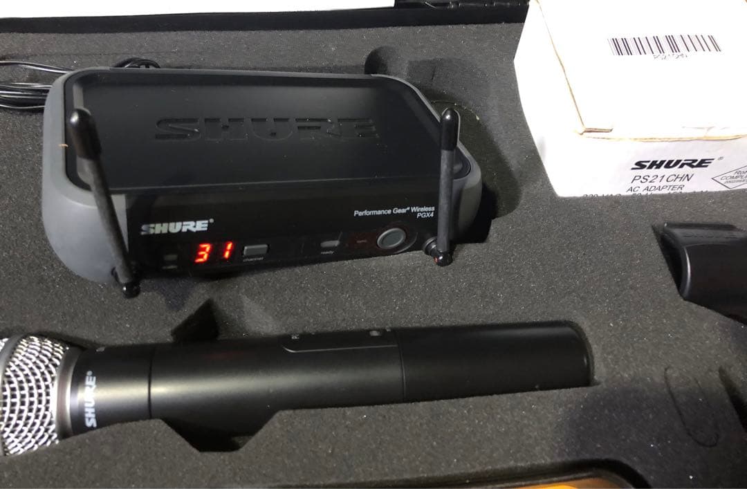 SHURE PGX24ワイヤレスマイクレシーバー