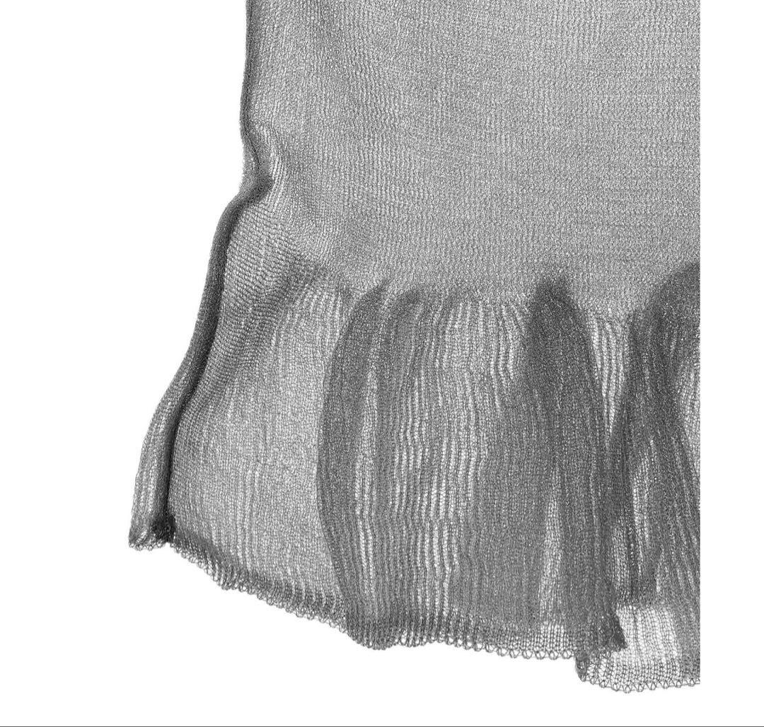 LCDC シアーフリルニットトップ