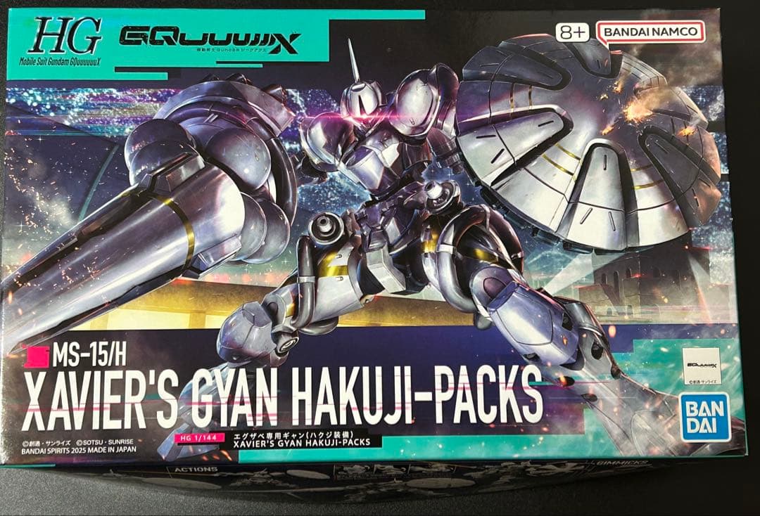 HG 3点セット 軽キャノン　ギャン ハクジ装備(GQ) ドム(GQ)