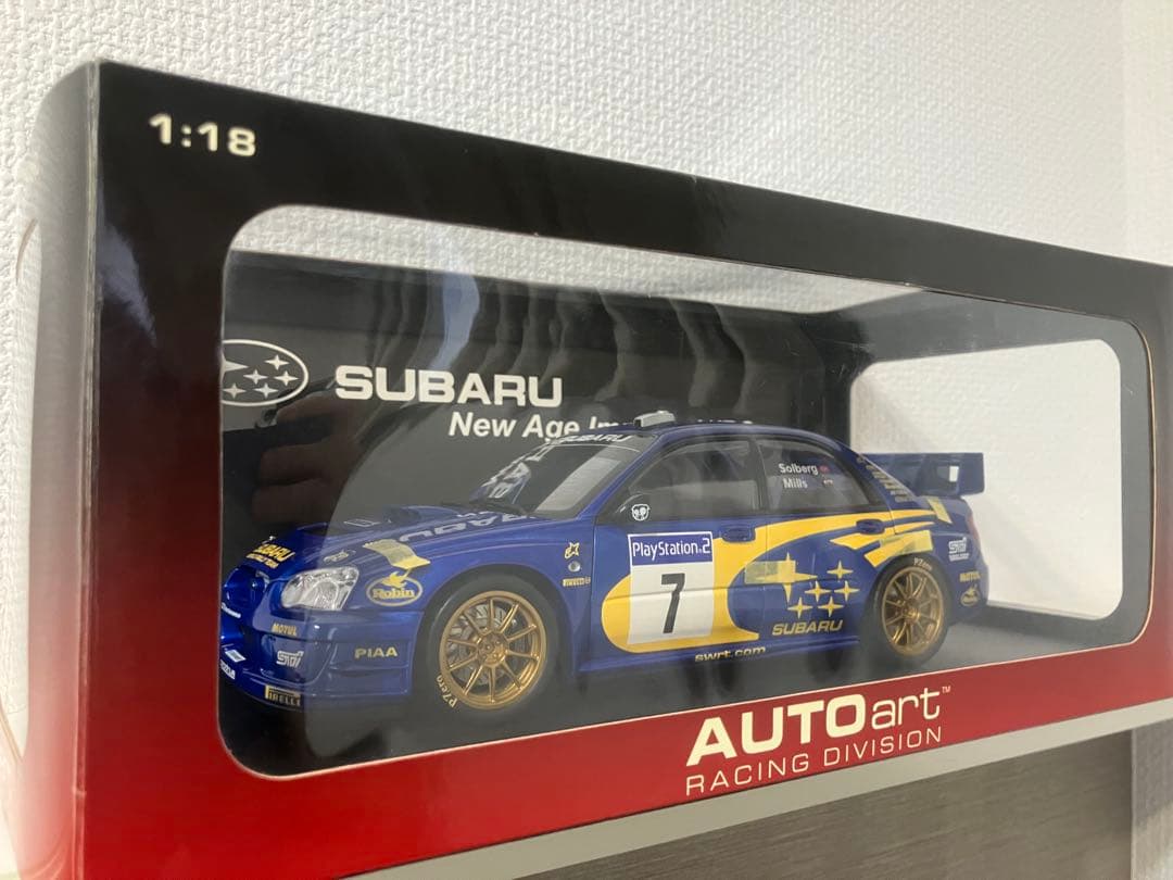 1/18 オートアート スバル インプレッサ WRC 03