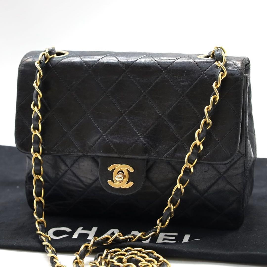 【美品❗✨】シャネル マトラッセ シングルフラップ ショルダーバッグ　ターン