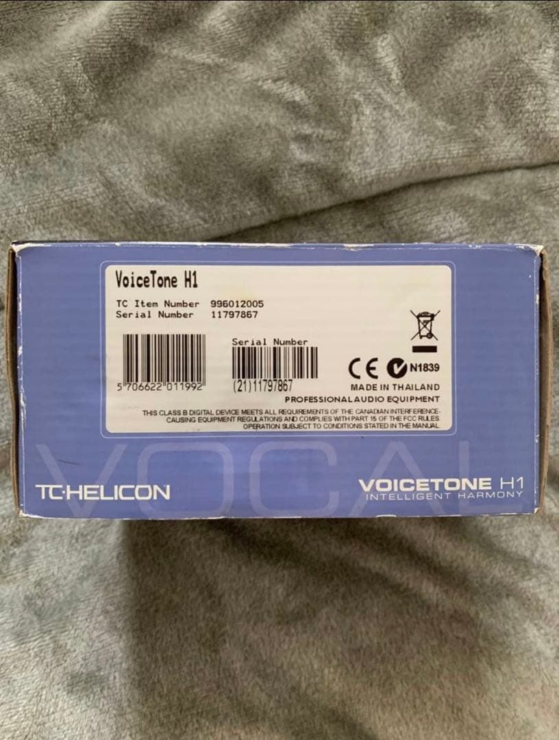 TC HELICON VOICETONE ボーカルエフェクター