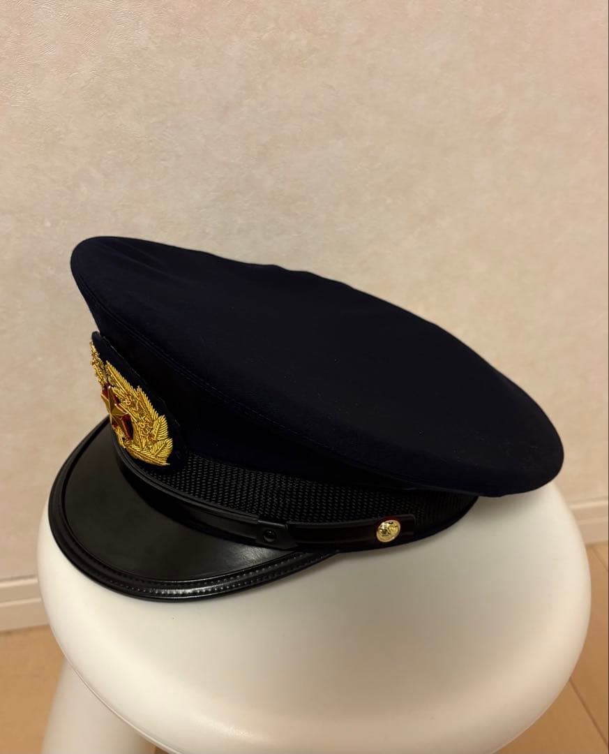 制帽 警察・消防・日本軍モチーフ カスタム帽子 金刺繍 五芒星｜コスプレ 撮影用