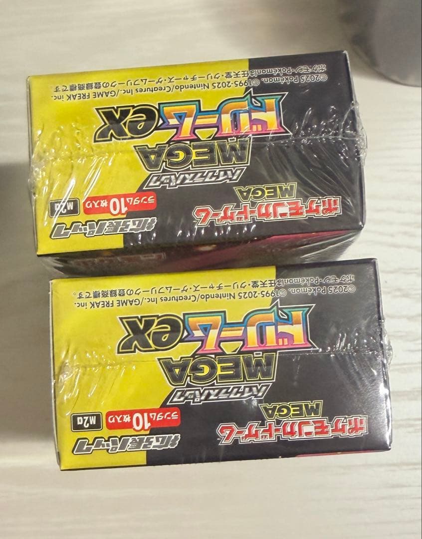 ポケモンカードゲーム MEGAドリームex シリンク付き2box