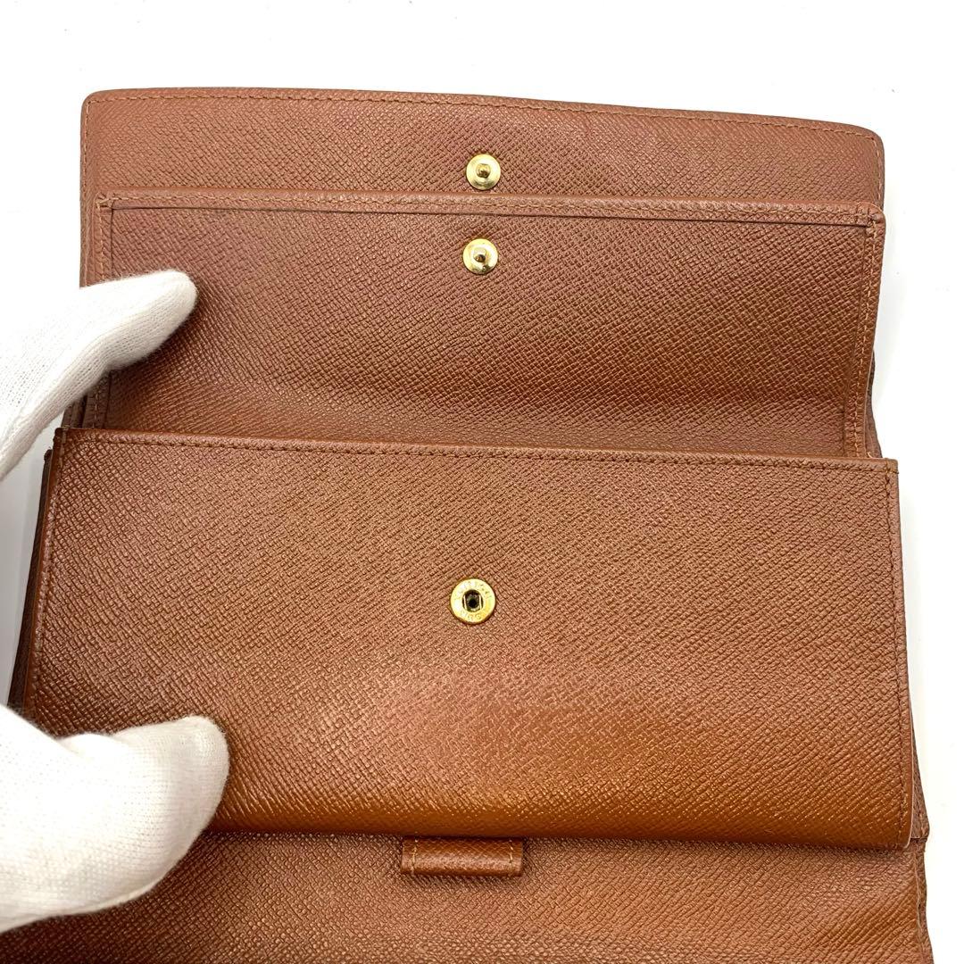 ルイヴィトン インターナショナル 三つ折財 モノグラム 長財布 ポルトフォイユ