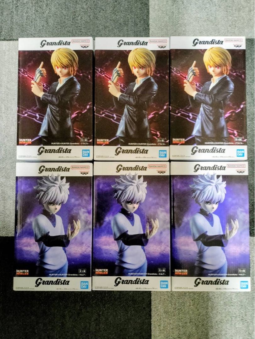 grandista HUNTER×HUNTER キルア クラピカ フィギュア6体