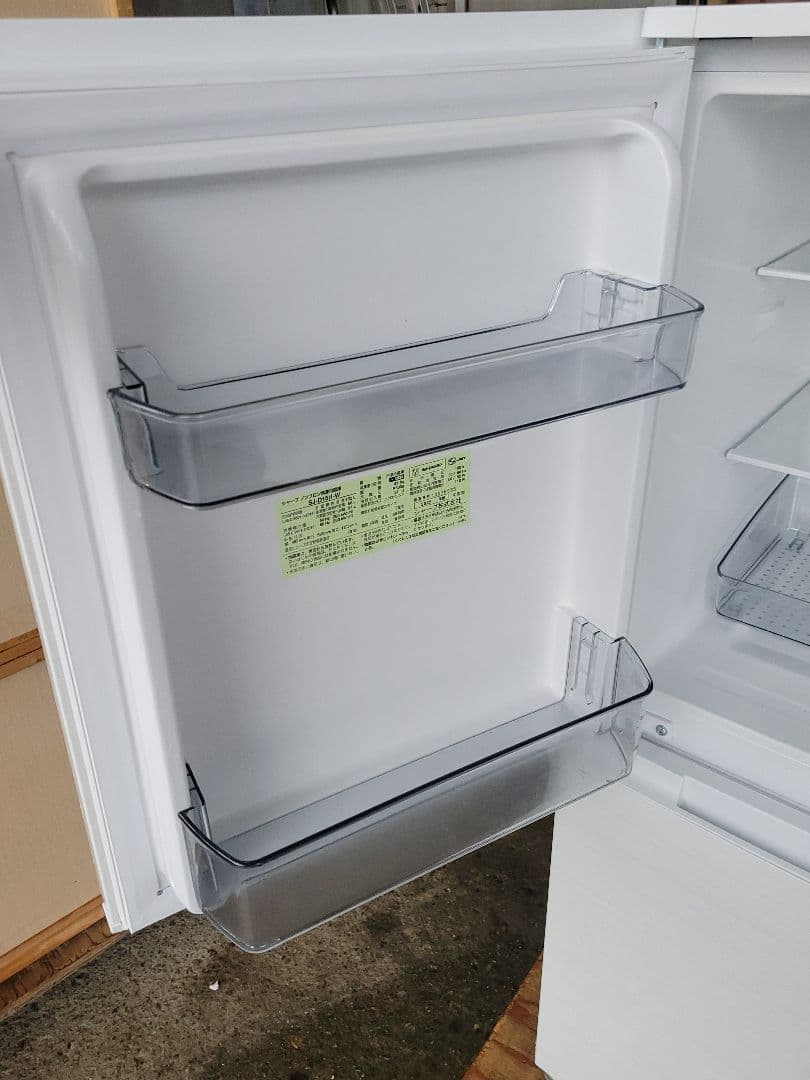 SHARP シャープ 2D 冷凍冷蔵庫 SJ-D15H-W 152L 22年製